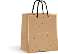 Torebka mała Kraft 150g 18x23x10cm Interdruk